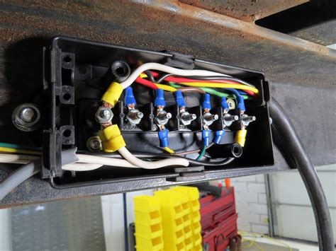 small trailer junction box|trailer junction box wiring diagram.